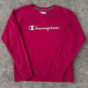 Champion Berry Fuchsia Athletic Sweatshirt